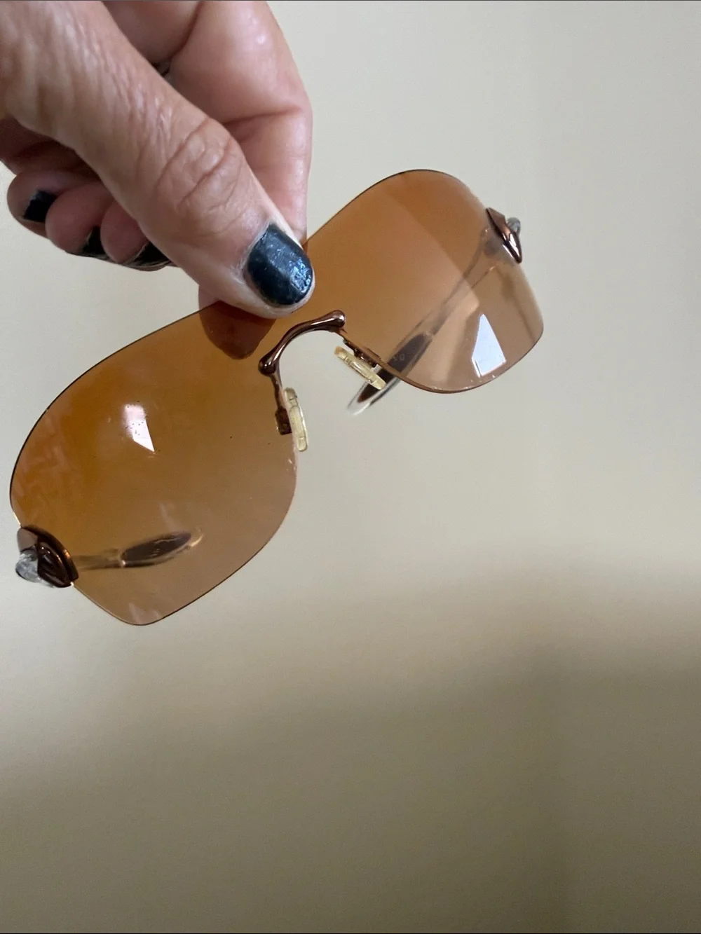 Vintage Oakley Compulsive Squared 05-357 Y2K Shield Sunglasses + Case